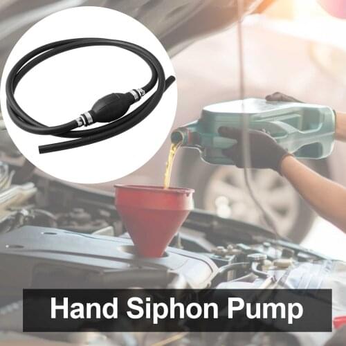 Car Hand Siphon Pump Gas Siphon Pump Manual Liquids Transfer Pump Kit For Gasoline Oil Car Accessories