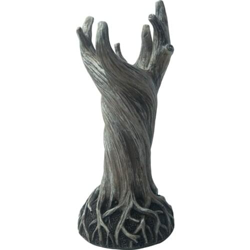 Dryad Vase Ornament Creative Tree Trunk Furnishings Resin Handmade Crafts Decoration for Home Living Room Office ASD88