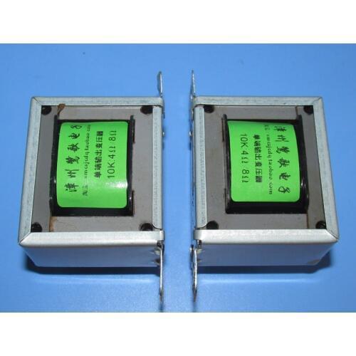 Electron tube 10K single-ended output transformer, output 4Ω8Ω, 4 clips and 3 processes, output power 2W,over DC current 30mA
