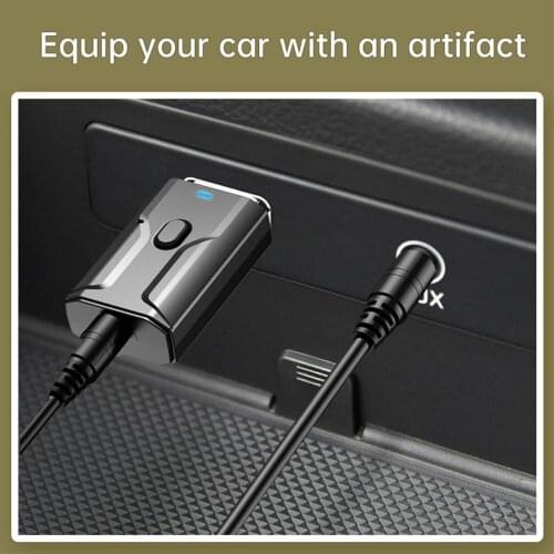Mini 4 In 1 Stereo Bluetooth Aux RCA Bluetooth 5.0 Audio Receiver Transmitter USB 3.5mm Jack For Tv Pc Car Wireless Adapter Kit