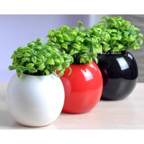 Fashion ceramic crafts pots Beautiful ornaments small vase Floral bottle Simple creative ceramic Flower pot