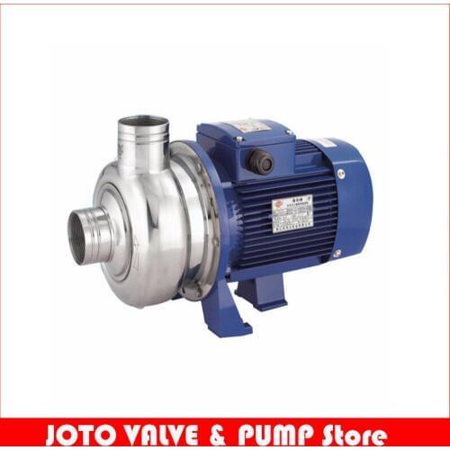 220V Household Dish Pump Open Impeller Cleaning Pump Stainless Steel Booster Water Pump