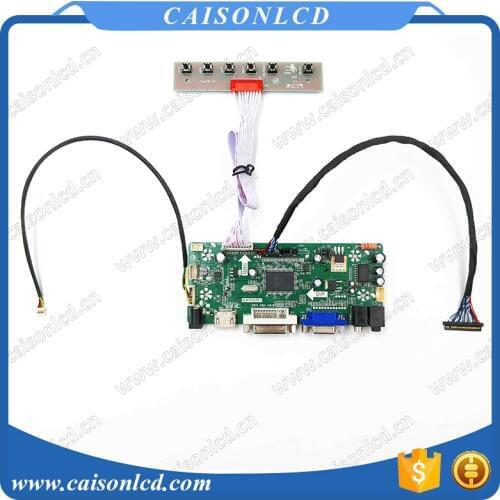 NT68676 LCD controller board support HDMI DVI VGA AUDIO for LCD panel 7 inch 800X480 with led driver board LCD panel repair