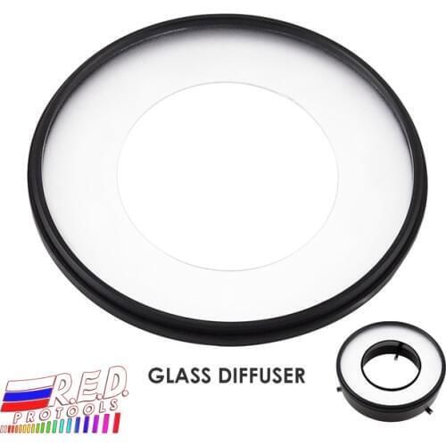 Optional Frosted Glass Diffuser for Microscope Ring Light ( GX-480)