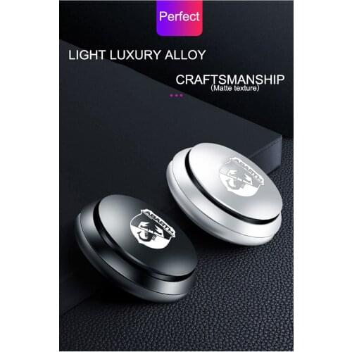 Air Freshener Car Diffuser Solid Aromatherapy For Fiat abarth 500 500L 124 Spider Coupe Tipo Auto Interior Decor Accessories