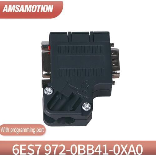 Suitable Siemens DP Profibus Connector 6ES7972-0BB41-0XA0 35 degree Bus SANSCHLUSS STECKER Connector Adapter 6ES7972-0BA41-0XA0