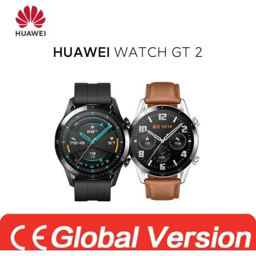 In stock Global Version HUAWEI WATCH GT 2 GT2 Smart WATCH Blood Oxygen SmartWatch 14 Days Phone Call Heart Rate Tracker GT 2