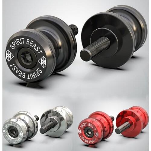 Spirit Beast 6MM Motorcycle Screws Swing Arm Spool Sliders Swingarm Frame Stand for Honda DUCATI Suzuki Yamaha Triumph Ducati