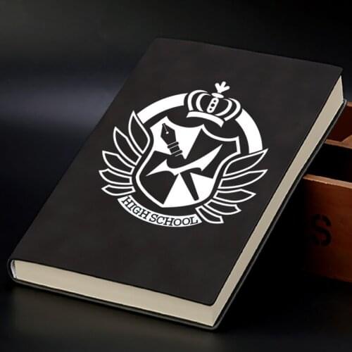 Anime Danganronpa Monokuma Black White Bear Notebook Stationery Paper Note Book Luminous Student Notebooks Cosplay Prop