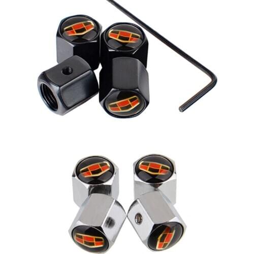 Car Tyre Valve Caps Air Caps For Geely Emgrand EC7 RV X7 EC718 GT EC8 GX7 Antitheft Car Accessories Valve Tire Caps Auto Styling