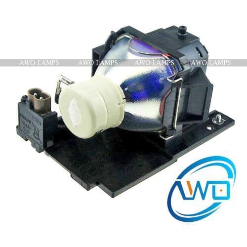 AWO New Compatible Projector Lamp CP-RX78 DT01026 with Housing for HITACHI CP-RX78/RX80W/ED-X24