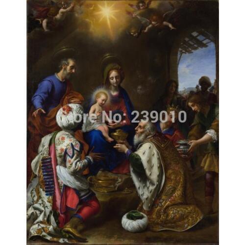 Free shipping Christian religious oil painting canvas prints decoration picture classical oil painting printed on canvas