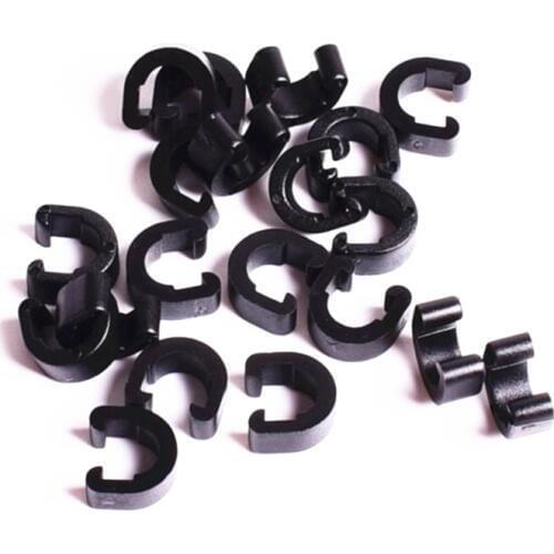 5Pcs C Buckle Mountain Road Bicycle Disc Brake Cable Sets Pipe Line Accessories Bike Hydraulic Brake Cable U Buckle hook DC0312