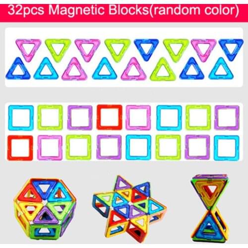 Big Size Magnetic Designer Construction Set Model Building Magnet Blocks Magnetic Bircks Educational Toys For Kids Gift