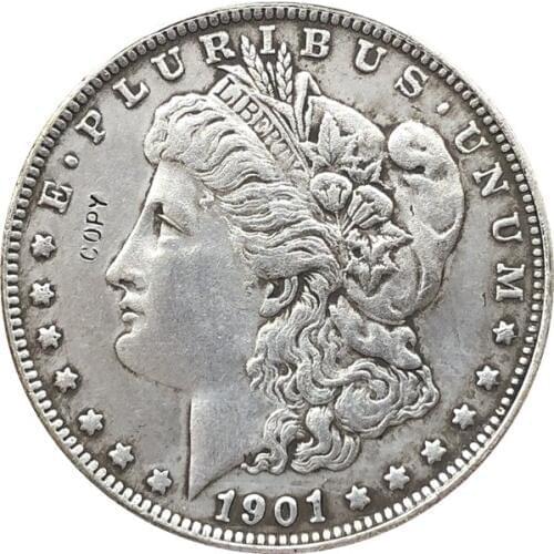 1901 USA Morgan Dollar coins COPY