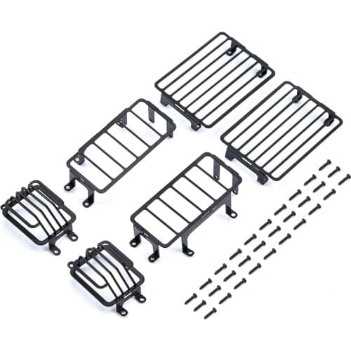 1:10 Side light cover Tail lamp Cover Headlight Cover for 1/10 Simulation Climbing Car TRAXXAS TRX-4 G500 G63 TRX4 82096-4