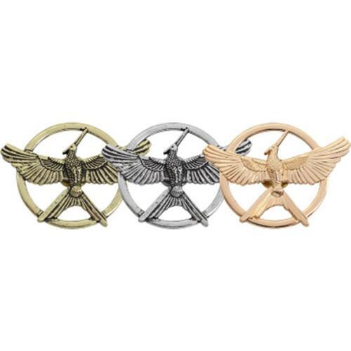 Fashion Trendy Jewelry The Hunger Games Popular Vintage Style Birds Brooches Restro 3 Colors