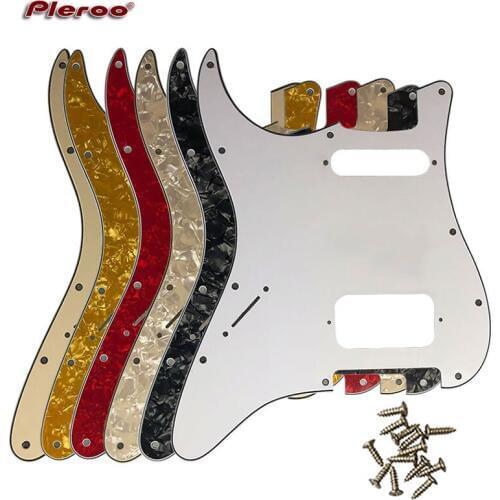 Pleroo Custom Guitar Parts - For USA / Mexico FD Left hand 72' 11 Screw Holes Standard St SH Guitar pickguard Scratch Plate