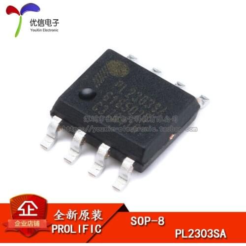 Genuine original patch PL2303SA SOP-8 USB transfected RS-232 Controller