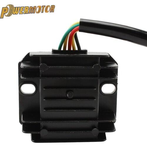 Motocross Voltage Regulator 5 Wire AC Rectifier Fits For 8 Poles AC Full Wave Engine Dirt Bike Go Kart Scooter Quad ATV