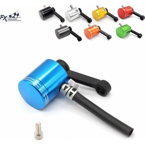 Universal Motorcycle Brake Fluid Reservoir Clutch Tank Cylinder Master Oil Cup For Yamaha YZF R1 R3 R6 R25 R125 FZ6 FZ1 FZ8 R15