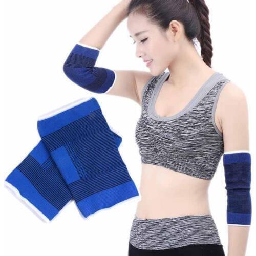 Knit Elbow Protector Compression Elbow Braces Supports Pain Relief Meniscus Tear Arthritis Injury Pain Elbow Protection Pads