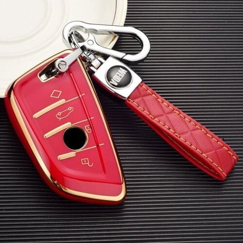 High Quality TPU Car Key Case For BMW X1 X3 X4 X5 F15 X6 F16 G30 7 Series G11 F48 F39 520 525 218i 118i 320i Auto Parts Box