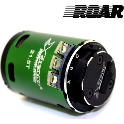 X-TEAM XTI-540Y 7075 Aviation Aluminum Sport Class 3650 Brushless Motor for 1/10 RC On-Road Buggy