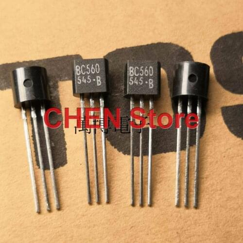 10pcs TOSHIBA BC560 TO-92 Transistor BC560B Audio Power Amplifier C560B C560-B
