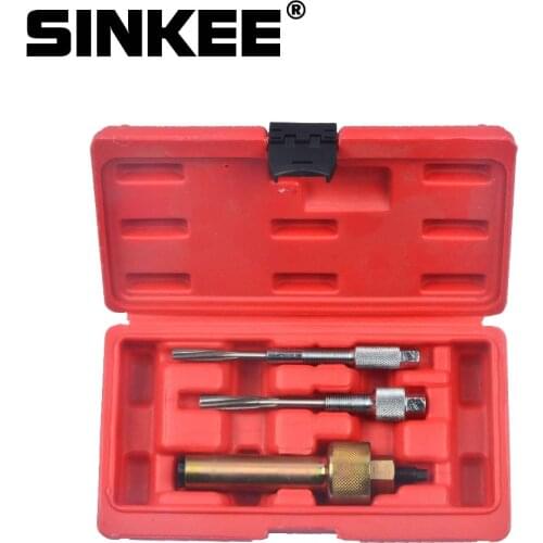 3PC Diesel Glow Plug Puller & Reamer Removal Extractor Kit 8,10 &12mm For Mercedes Benz SK1111