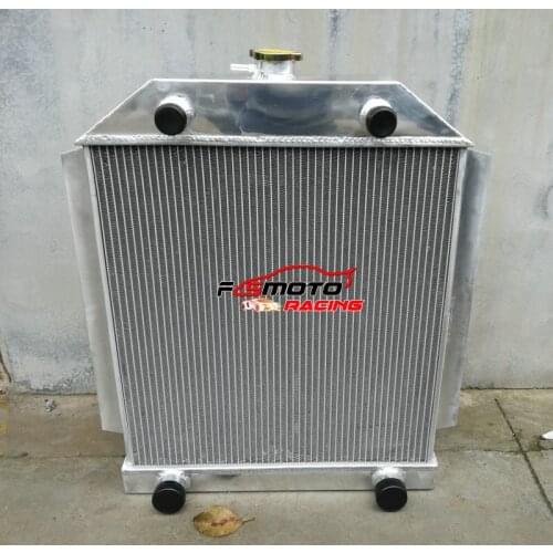 Aluminum Alloy Radiator For Ford Car Flathead V8 Engine M/T 1949-1953 1950 1951 1952