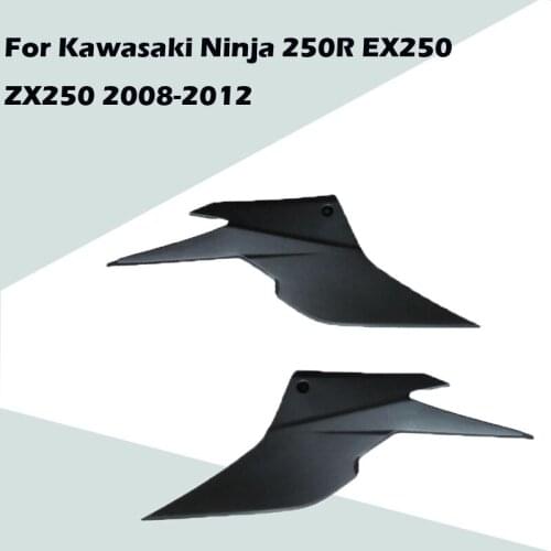 For Kawasaki Ninja 250R EX250 ZX250 2008-2012 Motorcycle Accessories Fuel Tank Left and Right Side Plate ABS Injection Fairing