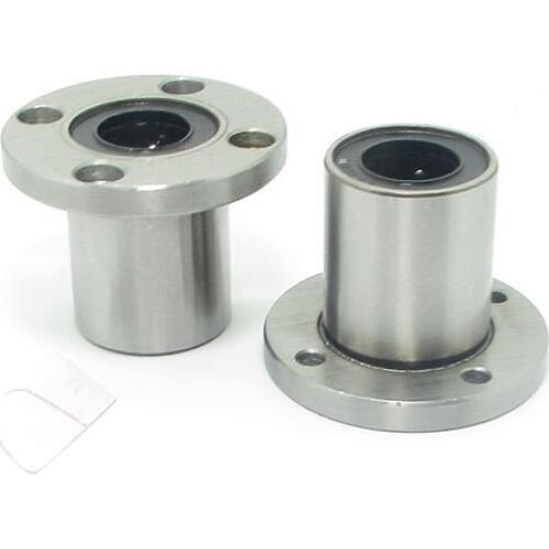 Free Shipping 4pcs/lot LMF10UU 10mm flange linear ball bearing for 10mm linear shaft CNC