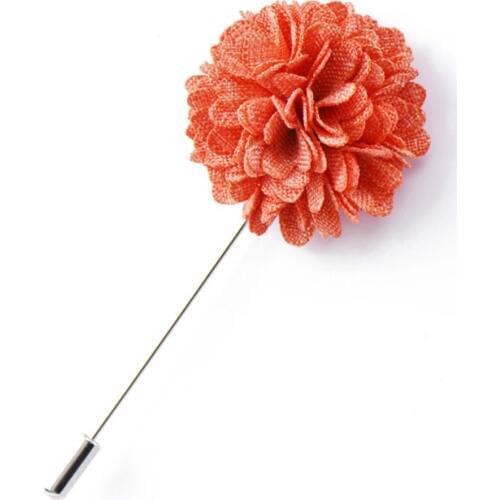 Men Suit Tuxedo Flower Thin Lapel Stick Pin Brooch Wedding Bridal Engagement Party Prom Accessories spille Corsage Clips