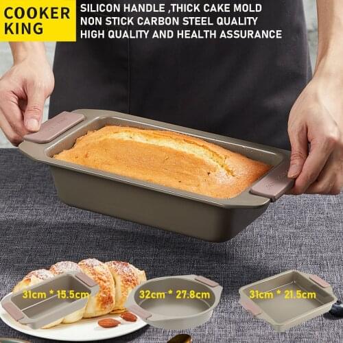 COOKER KinG Silicone Cake Molds