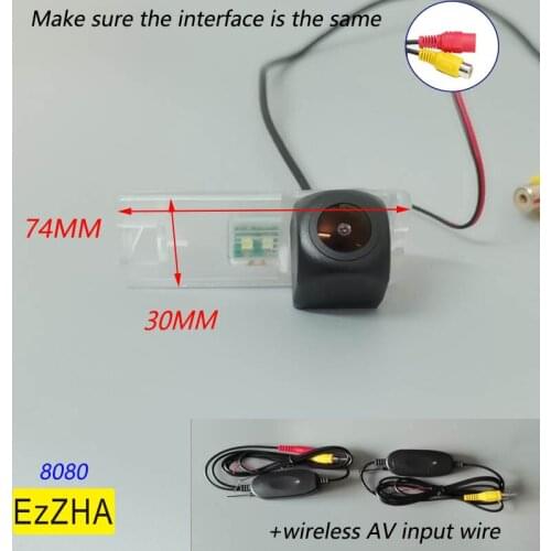 EzZHA HD Fisheye For Buick Excelle CRUZE Boulevard Chevrolet Sail Sail3 Car rear view camera Auto reverse backup Night Vision