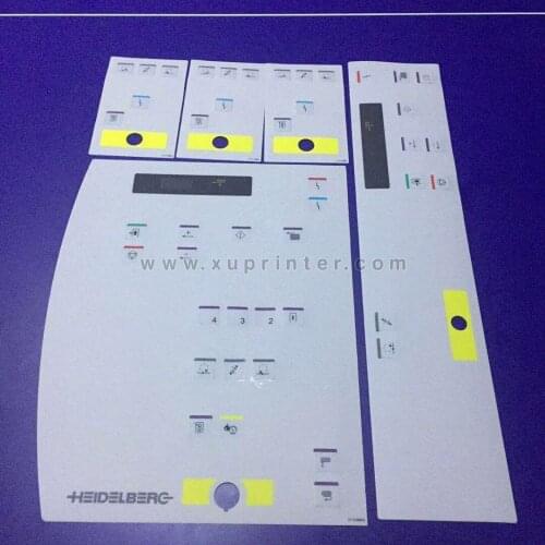 HD GTO52 Machine Skin For Panel Printing Machine Spare Parts