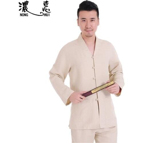 Cotton zen Buddhist Monk Buddhism Meditation martial arts clothing sets Conjuntos de artes marciales
