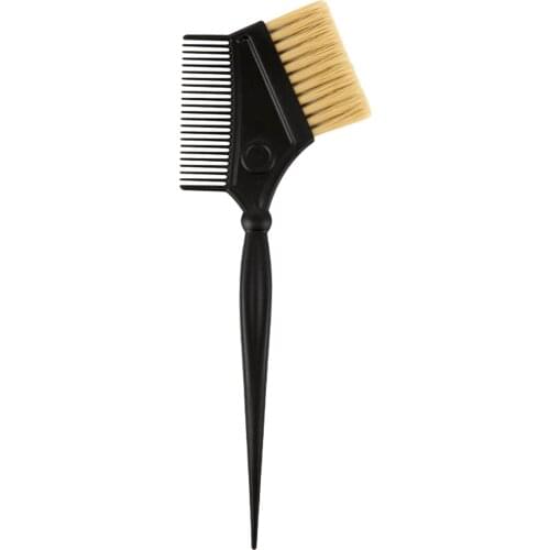 Hair Dye Brushes,Black Brush Handle Hair Coloring Dyeing Tool Color Tint Applicator for Salon,9x3 inch