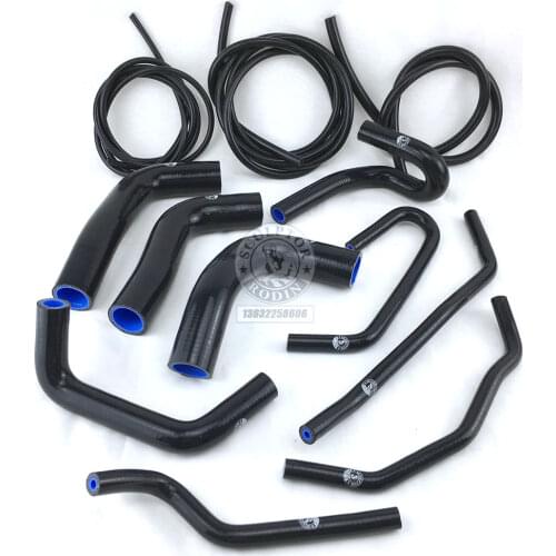 Silicone Radiator Hose Kit For MAZDA MIATA MX5 1.8L 94-97 + Vacuum HOSE KIT red/blue/black