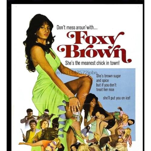 Pam Grier T shirt Foxy Brown Shirt
