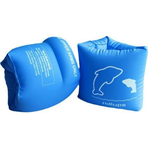 Swimming Armbands Inflatable Arm Ring Float Bands Foldable Sleeves Adult Child Water Safety Device Learning Swim Supplies