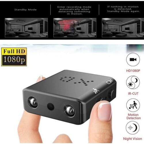 1080P Full HD Camcorder Mini Camera Smallest Infrared Night Vision Micro Cam Motion Detection DV Video Suport Hidden tf card