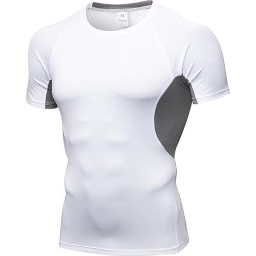 Crossfit t-shirt men sport shirts fitness t-shirt bodybuilder exercise Camiseta sweat tee sports jersey Slim workout tops male