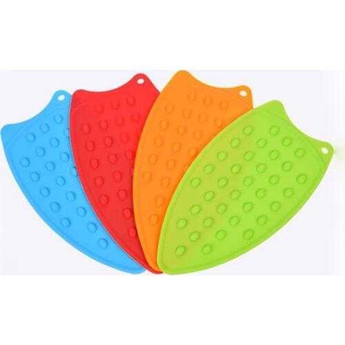 2021 New Creative Silicone Iron Hot Protection Rest Pad Mat Rest Ironing Pad Insulation Boards Safe Surface Iron Stand Mat Hot