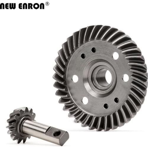 NEW ENRON 5379X Steel Differential Ring Pinion Gear 37T/13T For Traxxas Revo Summit Slayer T-Maxx Slash Rustler XO-1 Stampede