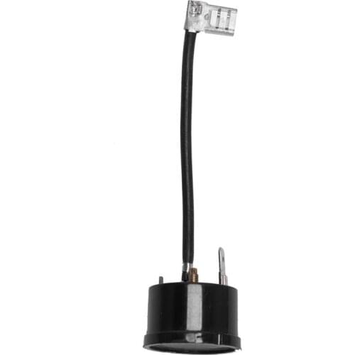 Plastic Compressor Thermal Overload Protector for 1HP Air Conditioner with Wire Black