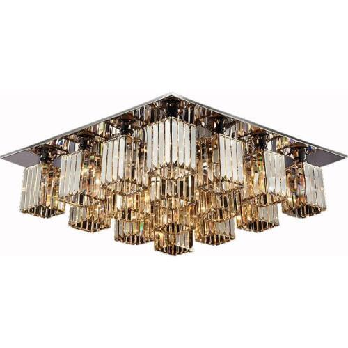 Modern Oblong Crystal Living Room Ceiling Lamp Luxury Bedroom Ceiling Lights Dining Room Bar Counter Balcony Ceiling Light