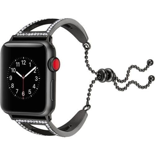 Adjustable Stainless Steel Strap for iwatch 44mm for apple watch bands 42mm series 5 4 3 2 1 Replacement Wristband bracelet 38mm