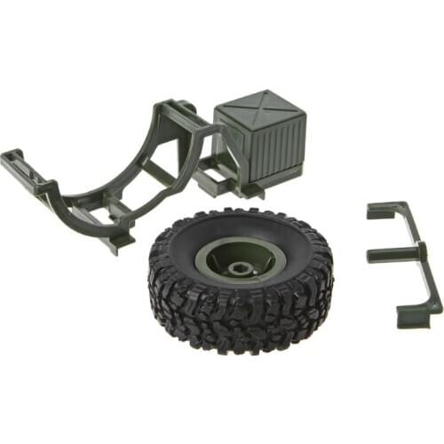 Spare Tire Decoration Parts for WPL 1/16 B36 B-36 B36K B36KIT Military Truck RC Car DIY Accessories
